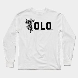 YOLO JESUS by Tai's Tees Long Sleeve T-Shirt